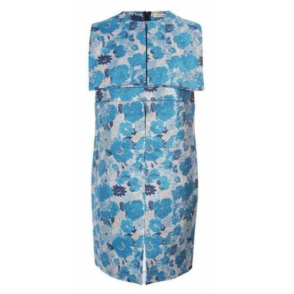 Christopher Kane - Silk Brocade Organza Dress - UK 8